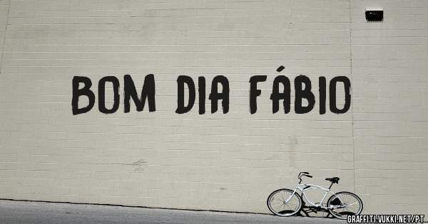 Bom dia Fábio 