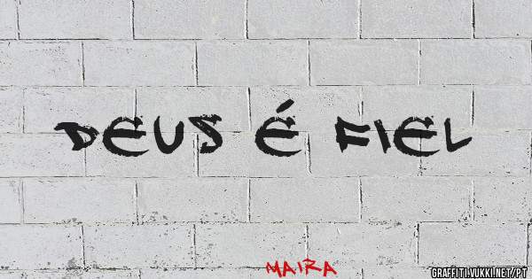 Deus é fiel