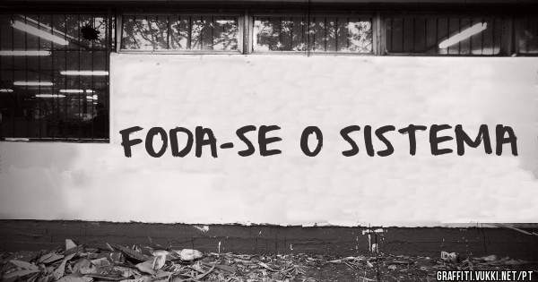 FODA-SE O SISTEMA