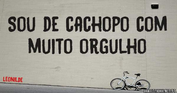 Sou de cachopo com muito orgulho 