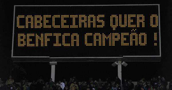 Cabeceiras quer o Benfica campeão !
