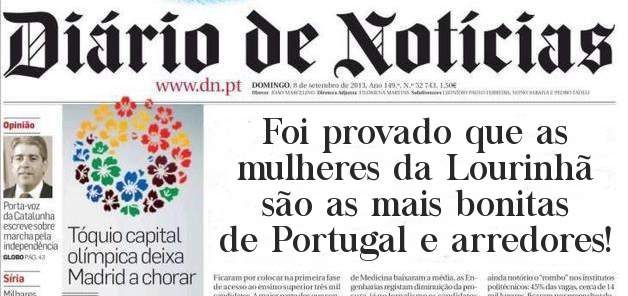 Foi provado que as mulheres da Lourinhã são as mais bonitas de Portugal e arredores! 