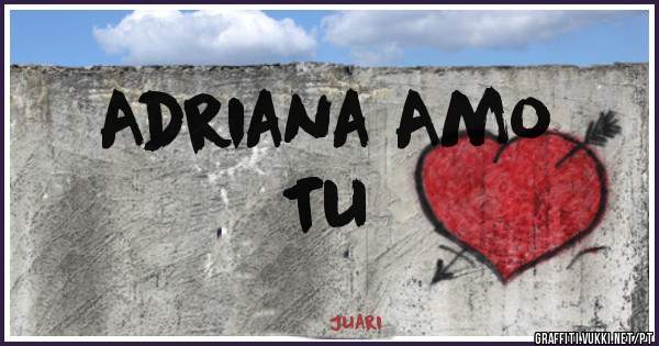 Adriana Amo
Tu