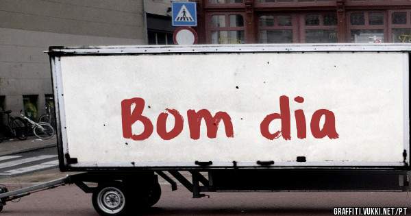 Bom dia 