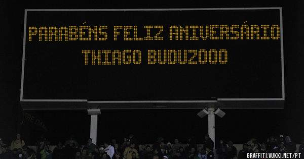 Parabéns Feliz aniversário 
Thiago buduzooo 