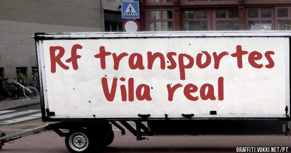 Rf transportes Vila real