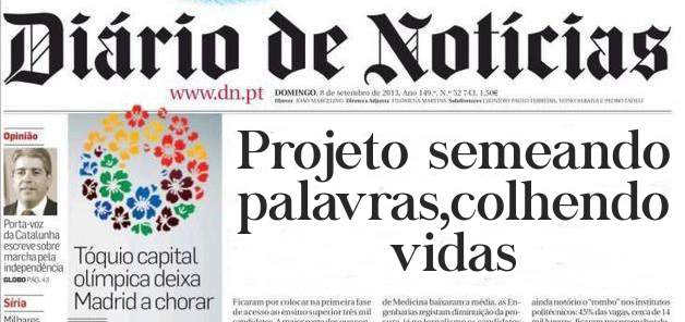 Projeto semeando palavras,colhendo vidas