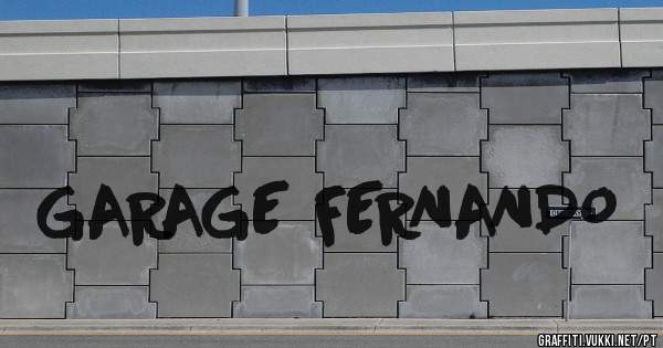 GARAGE FERNANDO

