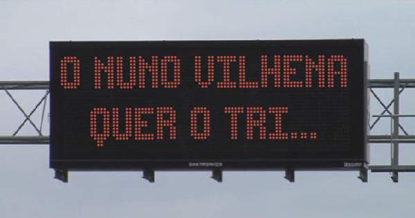 O Nuno Vilhena quer o Tri...