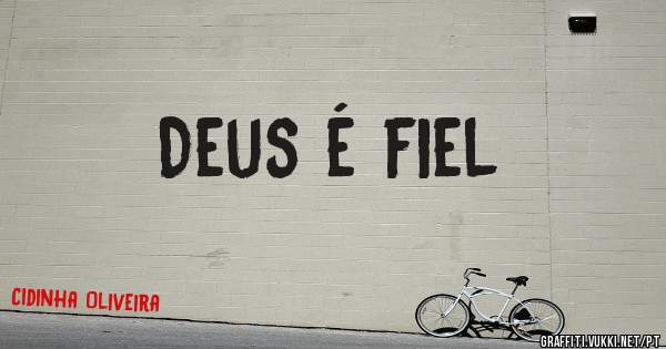 Deus é fiel 