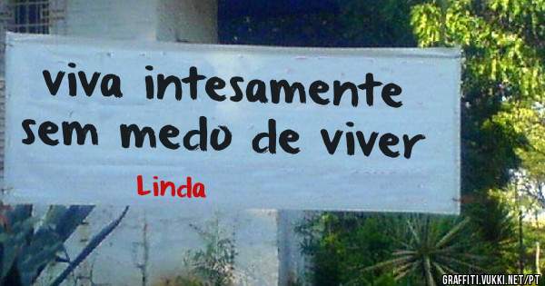 viva intesamente sem medo de viver