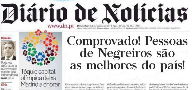 Comprovado! Pessoas de Negreiros são as melhores do país!