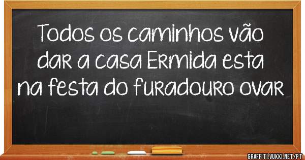 Todos os caminhos vão dar a casa Ermida esta na festa do furadouro ovar 