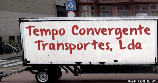 Tempo Convergente Transportes, Lda