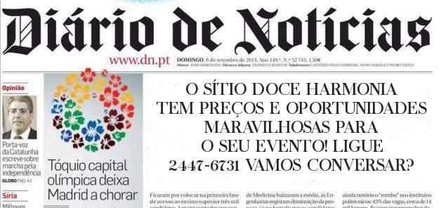 O SÍTIO DOCE HARMONIA TEM PREÇOS E OPORTUNIDADES MARAVILHOSAS PARA O SEU EVENTO! LIGUE 2447-6731 VAMOS CONVERSAR?