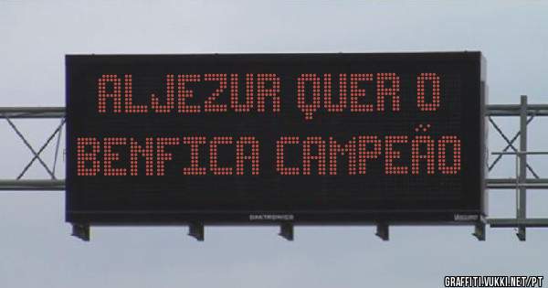 Aljezur quer o Benfica campeão