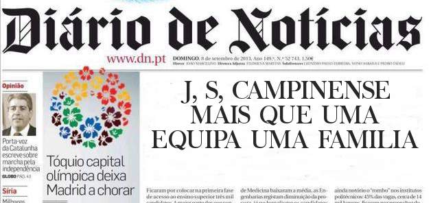 J, S, CAMPINENSE
MAIS QUE UMA EQUIPA UMA FAMILIA