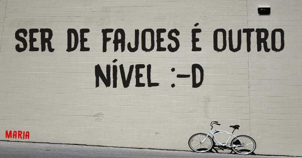 Ser de fajoes é outro nível :-D