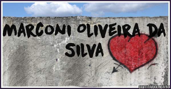 Marconi Oliveira da Silva 