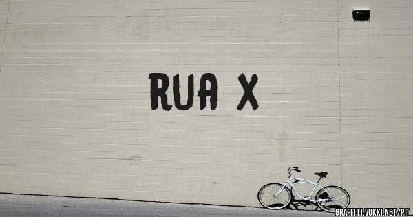  rua x