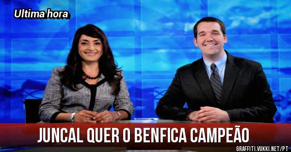 Juncal quer o Benfica campeão 