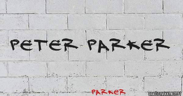 Peter ParKer