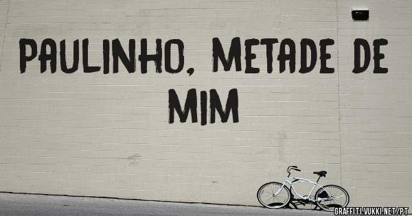Paulinho, metade de mim