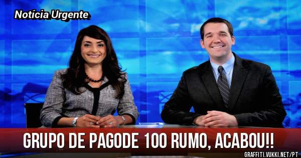 Grupo de pagode 100 Rumo, acabou!!