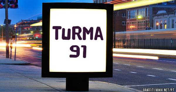 turma 91