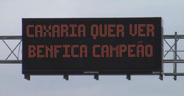 Caxaria quer ver Benfica campeão

