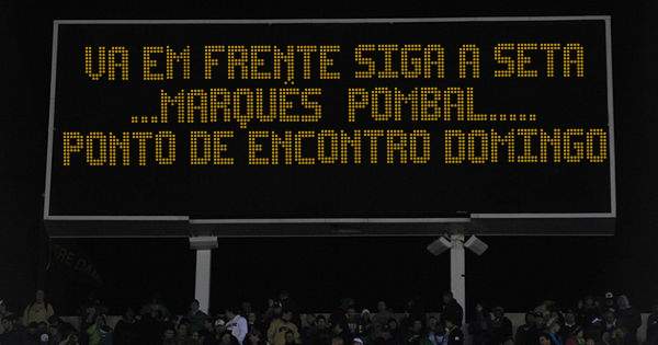 Va em frente siga a seta 
   ...Marquês  Pombal.....
     Ponto de encontro Domingo