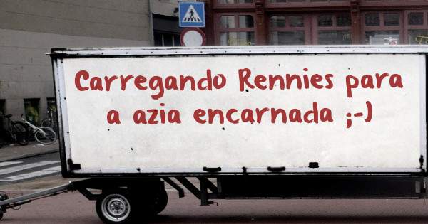 Carregando Rennies para a azia encarnada ;-)