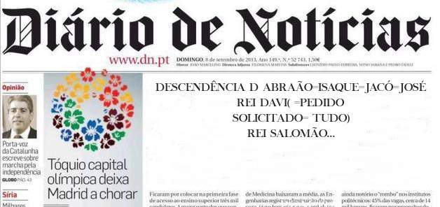 DESCENDÊNCIA D ABRAÃO=ISAQUE=JACÓ=JOSÉ
REI DAVI( =PEDIDO SOLICITADO= TUDO)
REI SALOMÃO...