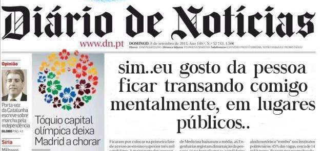 sim..eu gosto da pessoa ficar transando comigo mentalmente, em lugares públicos..