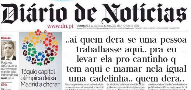 ..aí quem dera se uma pessoa trabalhasse aqui.. pra eu levar ela pro cantinho q tem aqui e mamar nela igual uma cadelinha.. quem dera..