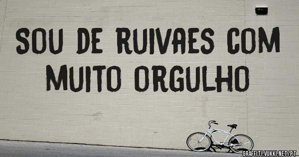Sou de ruivaes com muito orgulho 