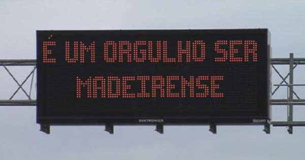 É um orgulho ser madeirense 