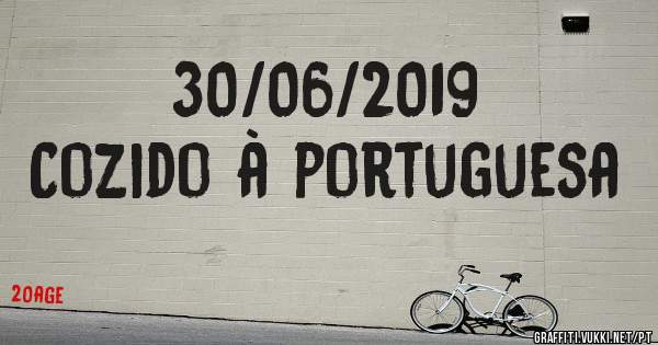 30/06/2019
Cozido à portuguesa 