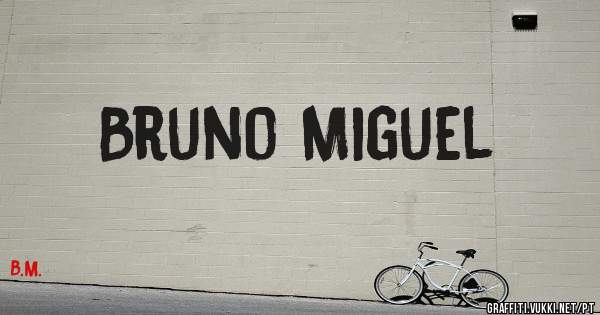 Bruno Miguel 