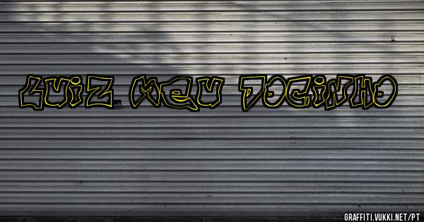 LUIZ MEU DOCINHO