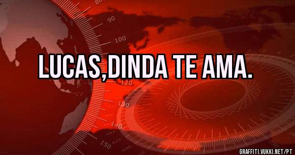 Lucas,Dinda Te Ama.