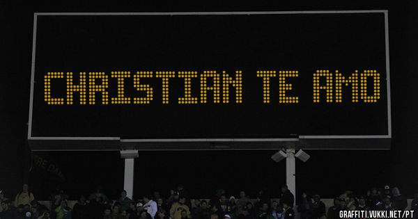 CHRISTIAN TE AMO
