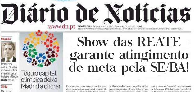 Show das REATE garante atingimento de meta pela SE/BA!