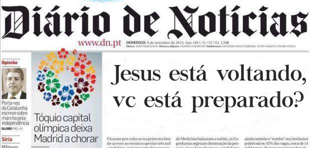 Jesus está voltando, vc está preparado?