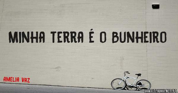Minha terra é o Bunheiro