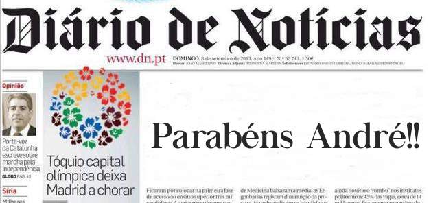 Parabéns André!!