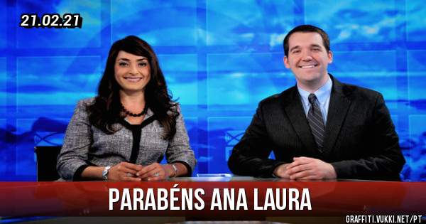 Parabéns Ana Laura