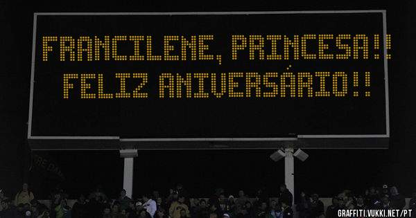 FRANCILENE, PRINCESA!! FELIZ ANIVERSÁRIO!!