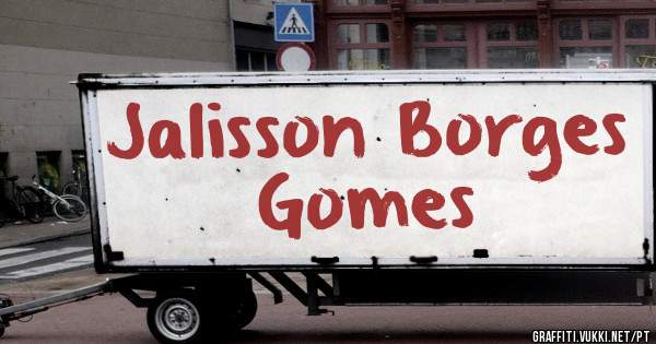 Jalisson Borges Gomes 
