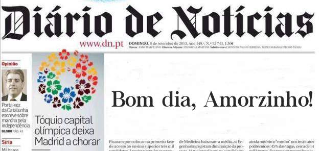 Bom dia, Amorzinho!